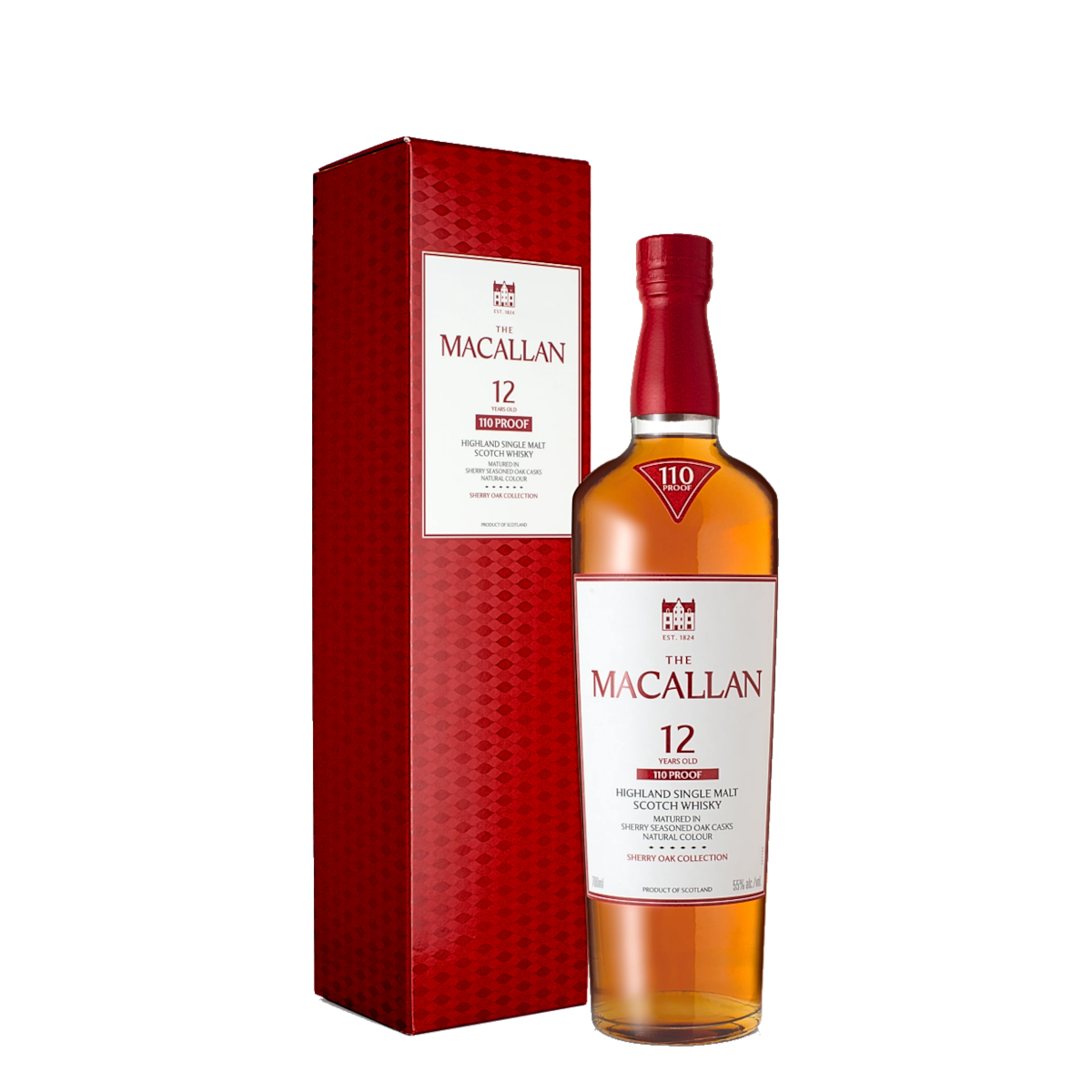 The Macallan 110 Proof 12 Year Single Malt Scotch (Buy For Home