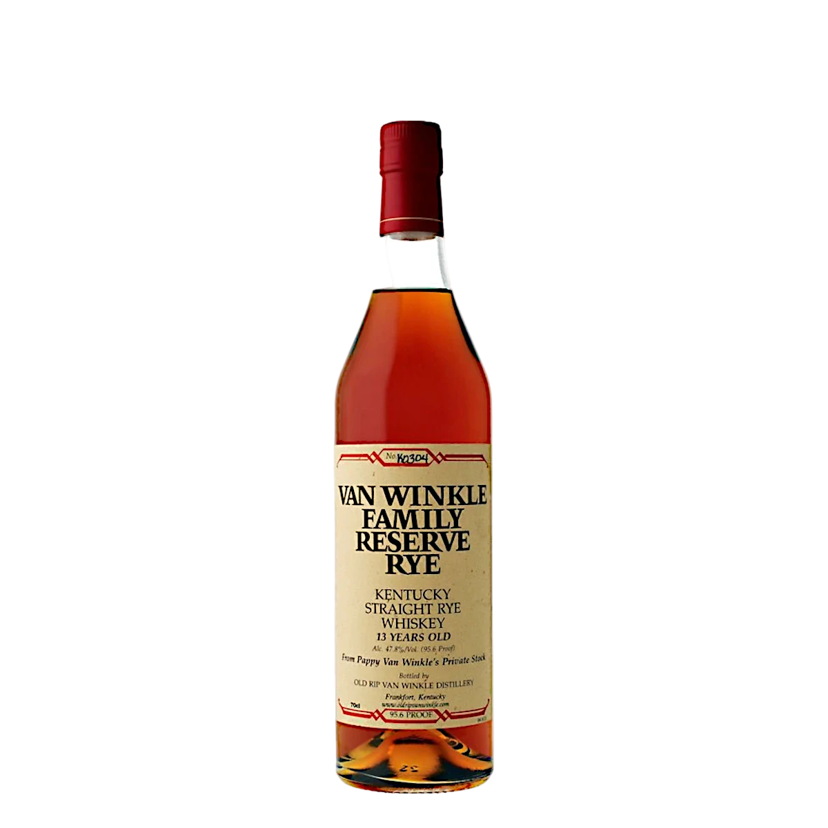 飲料・酒 Van Winkle Family Reserve 12年 空瓶