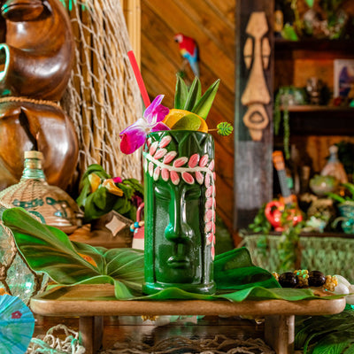 The Totem's Kiss Tiki Cocktail Goes Great WIth Either Rum Or Vodka