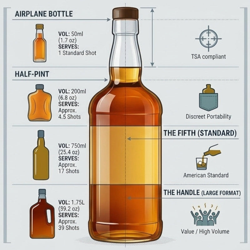 Liquor Bottle Sizes & Measurements: The Ultimate Guide