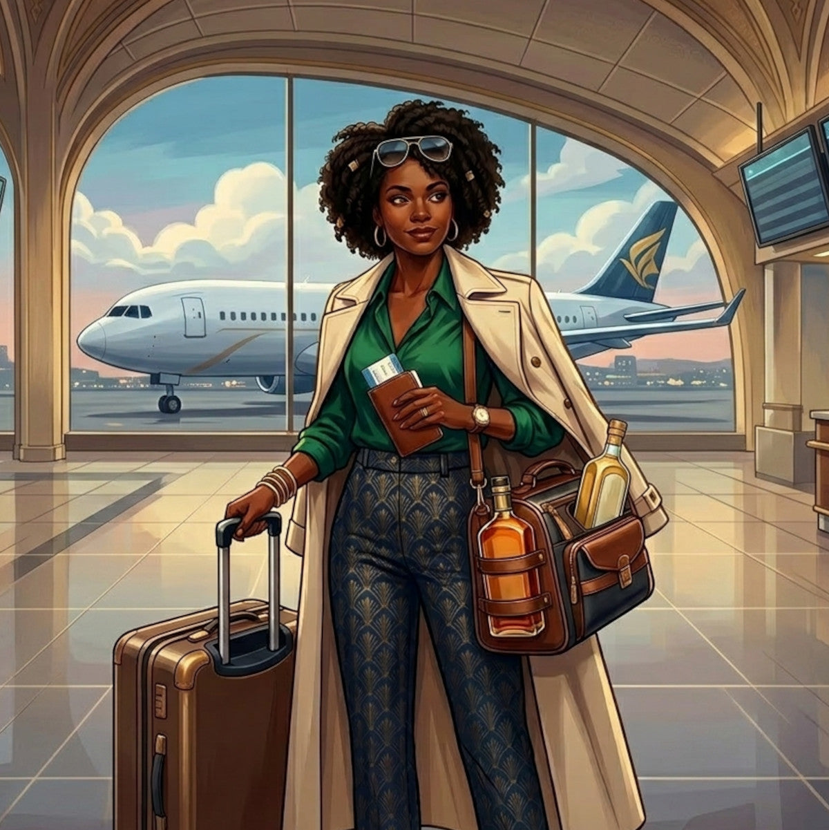 Flying With Alcohol
