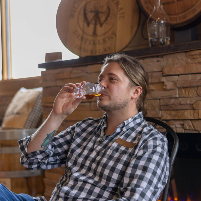 Macaulay Minton of Dark Arts Whiskey