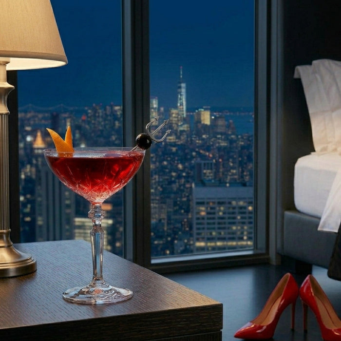 The Scarlet Step Is A High Class Negroni Dressed To Impress