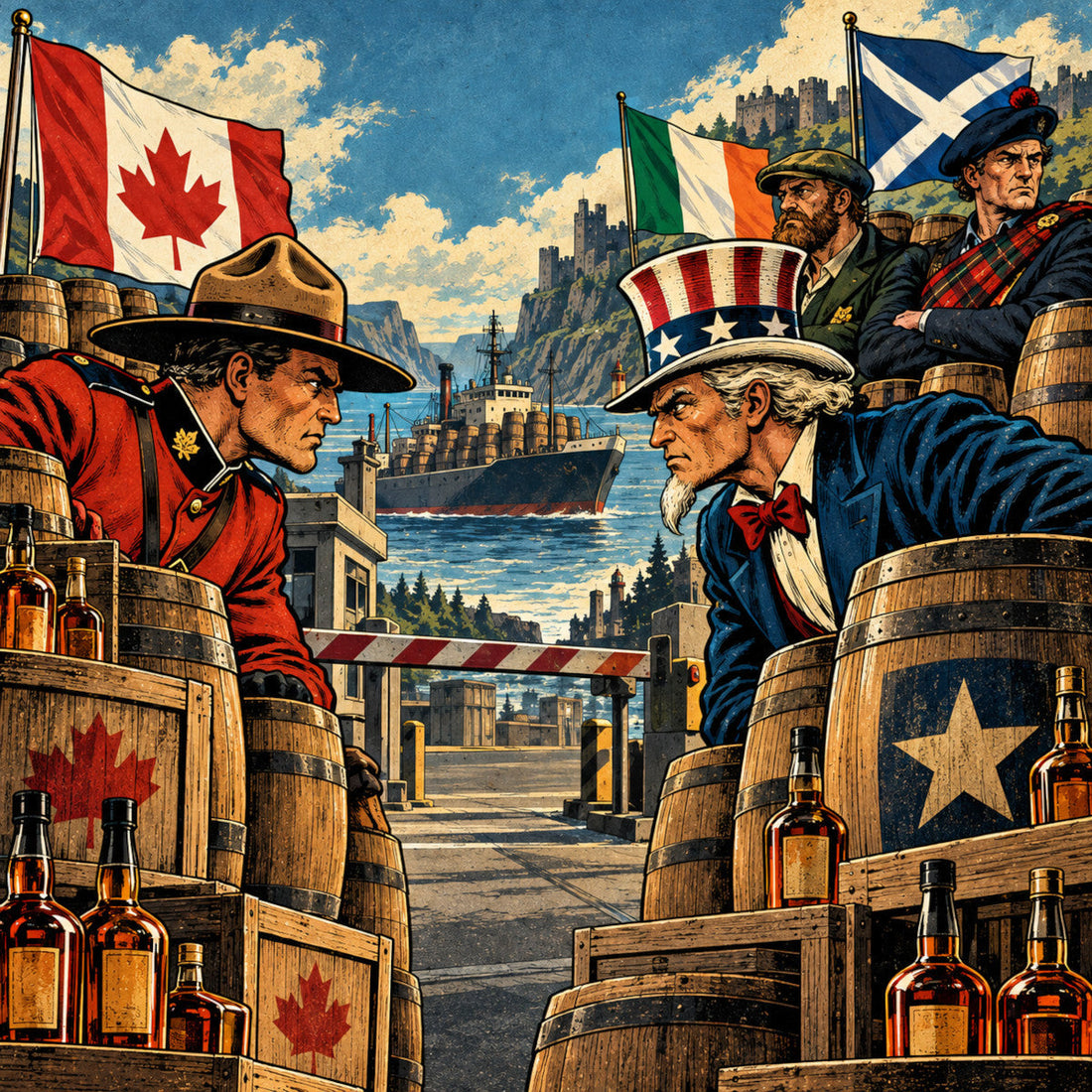 The Whiskey Trade War: How Tariffs Are Reshaping American Whiskey