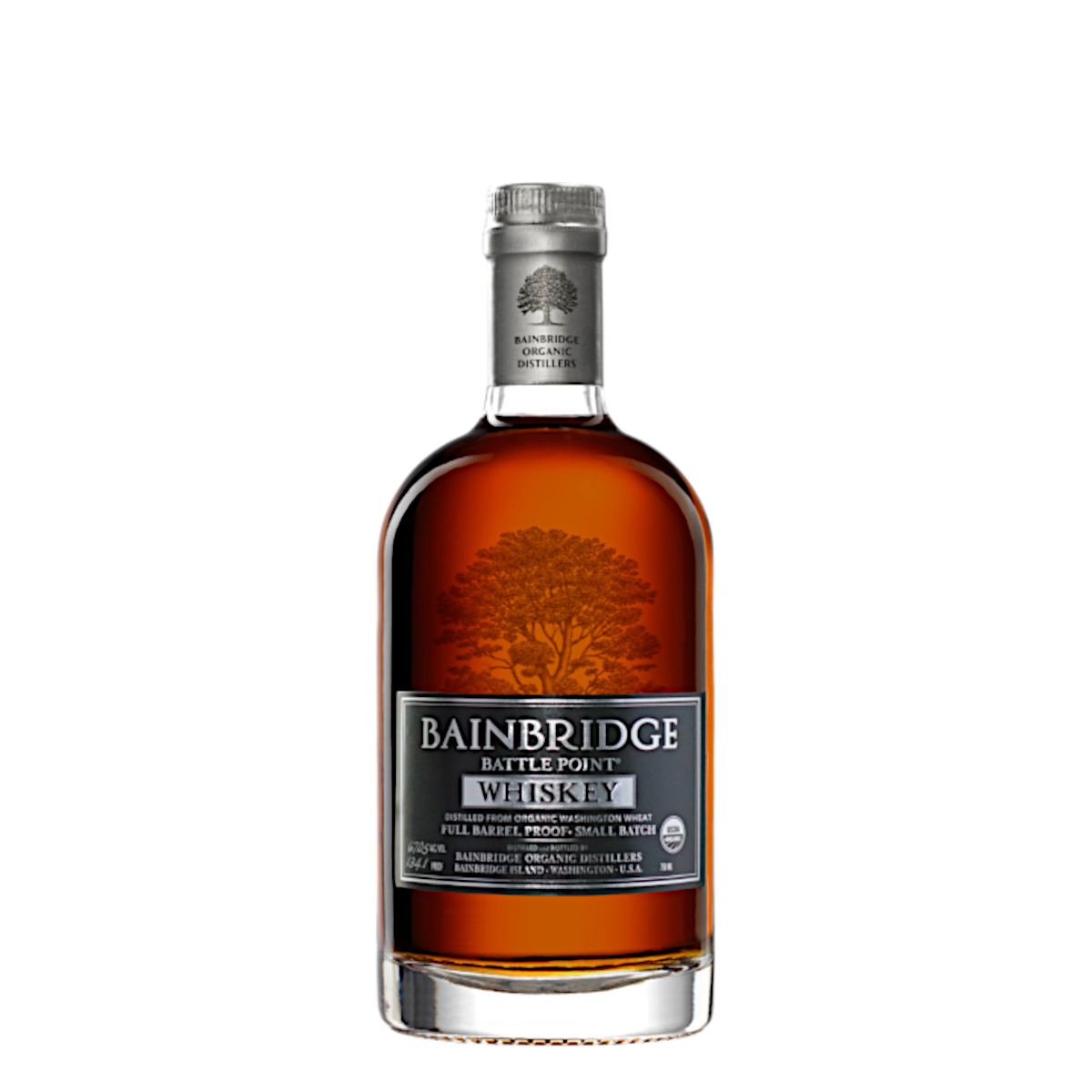 Bainbridge Battle Point Organic Wheat Whiskey Barrel Proof