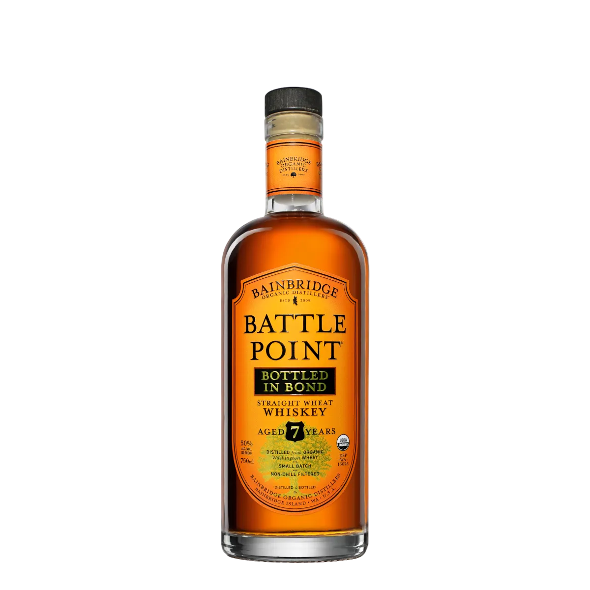 Battle Point Organic Wheat Whiskey 100 Proof