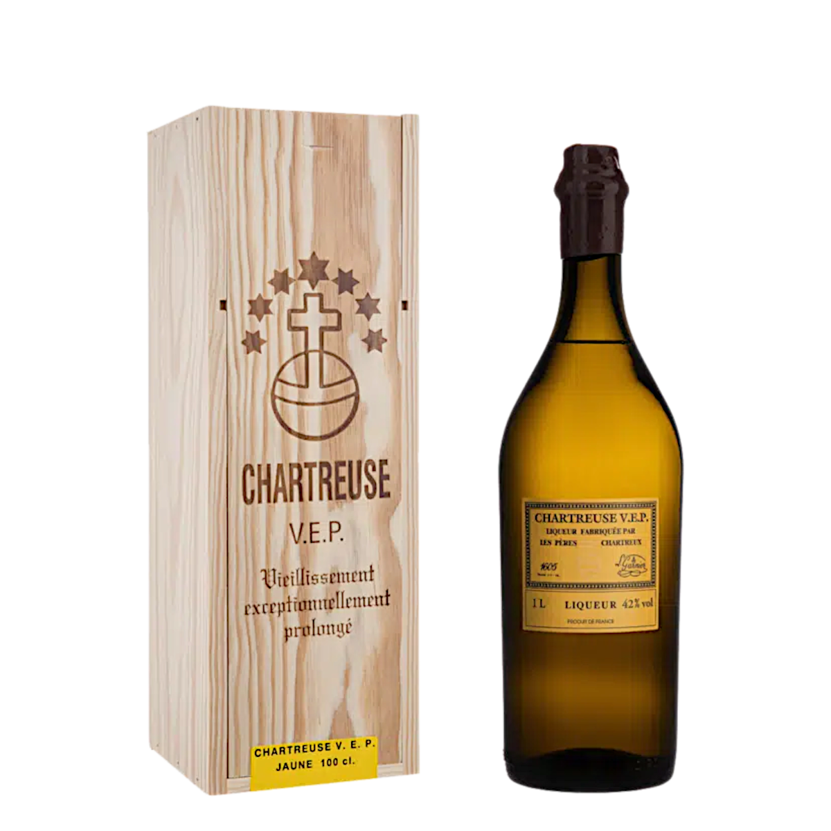 Chartreuse V.E.P. Jaune Yellow Liqueur