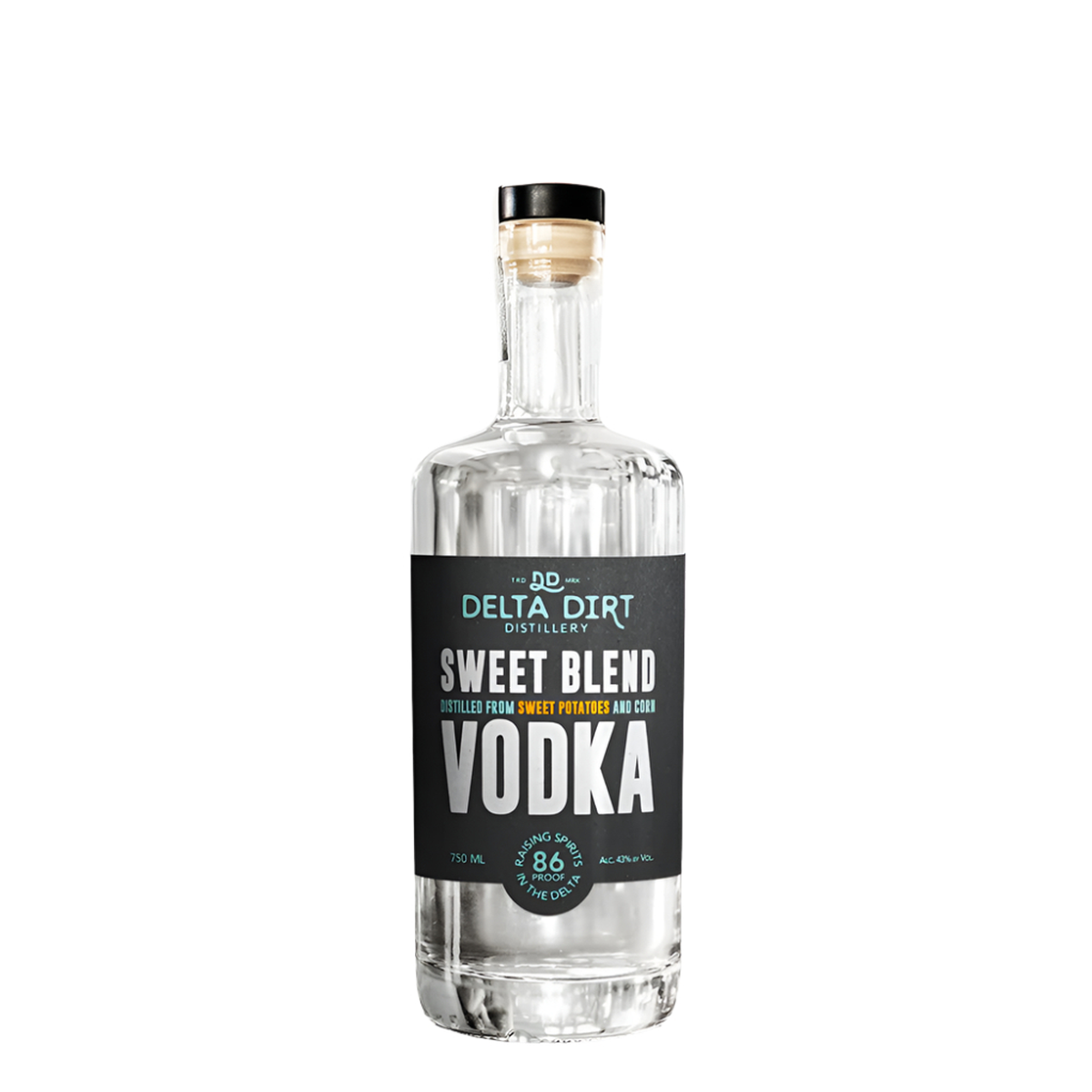 Delta Dirt Distillery Sweet Blend Vodka