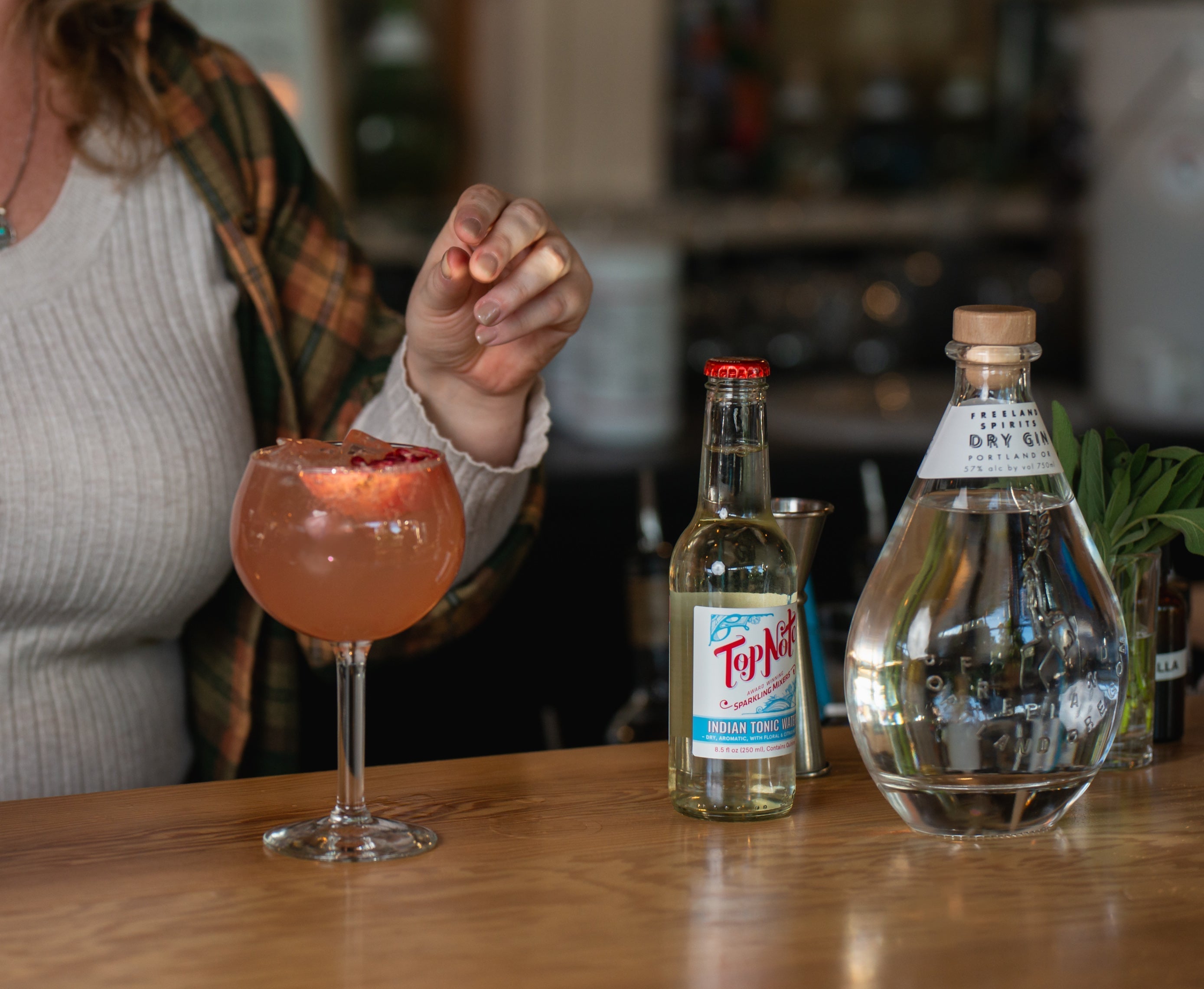 탑 노트 인디언 토닉워터 (4팩)