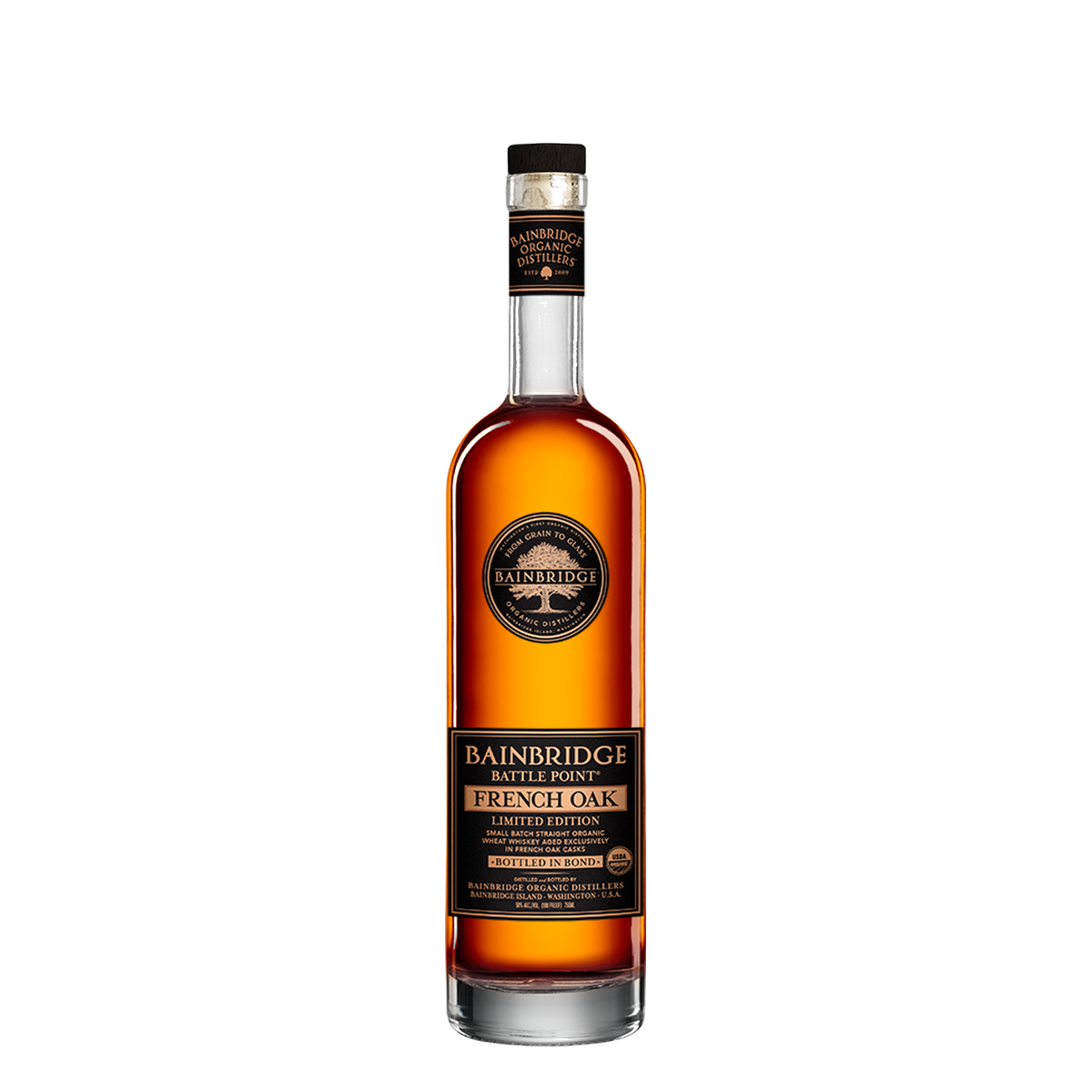 Bainbridge Battle Point French Oak Bottled in Bond Whiskey