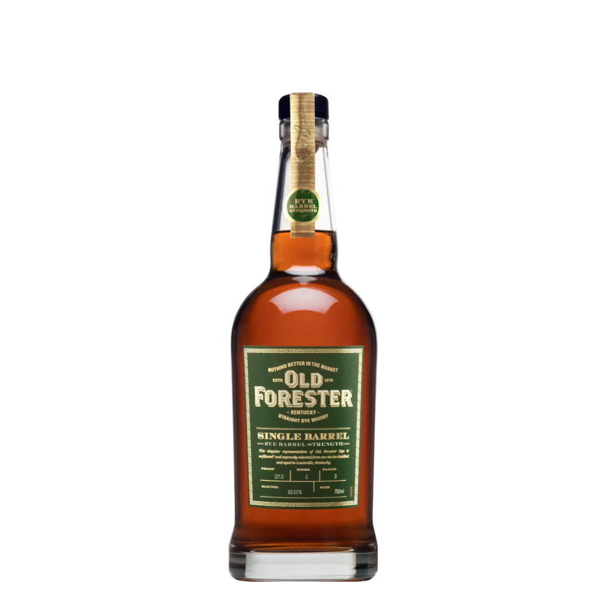 Old Forester Single Barrel Rye Whisky