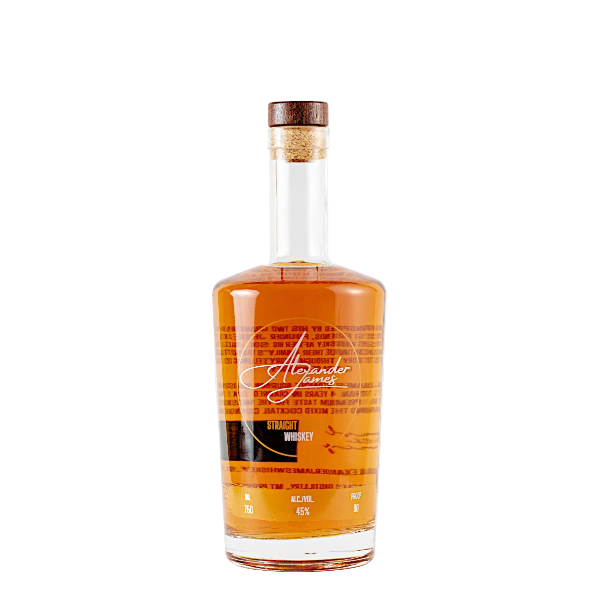 Alexander James Whiskey Straight Bourbon
