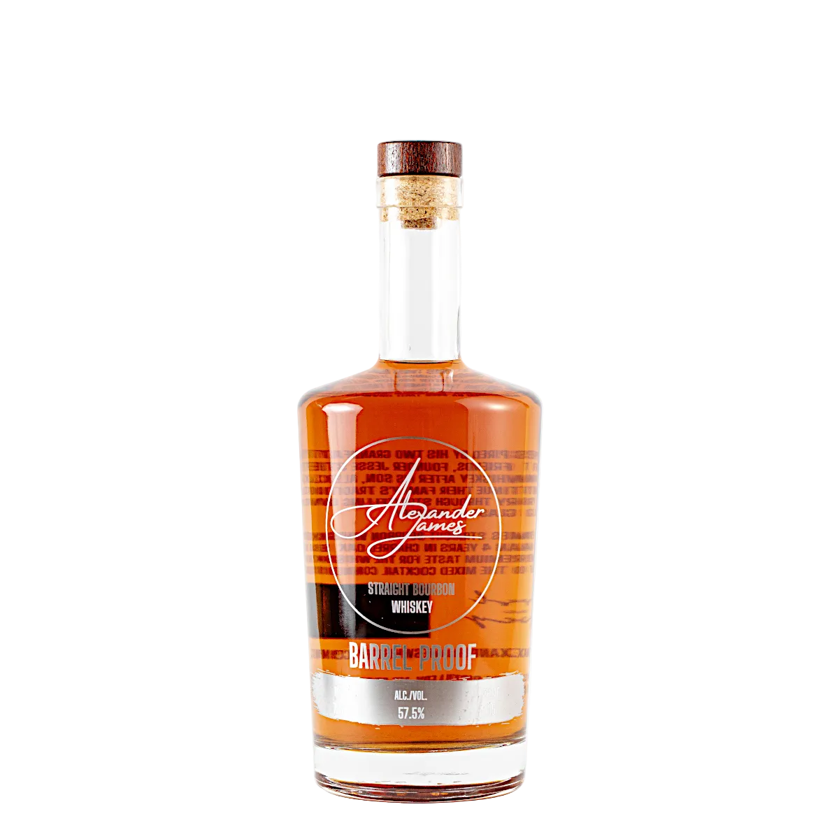 Alexander James Whiskey Barrel Proof Bourbon