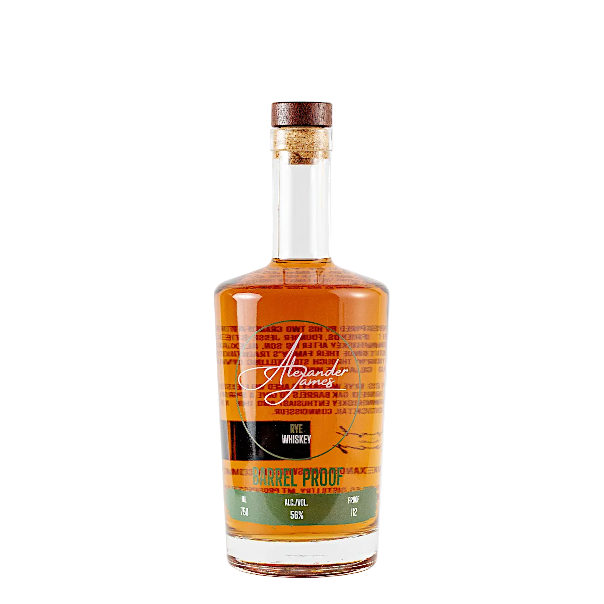 Alexander James Whiskey Barrel Proof Rye