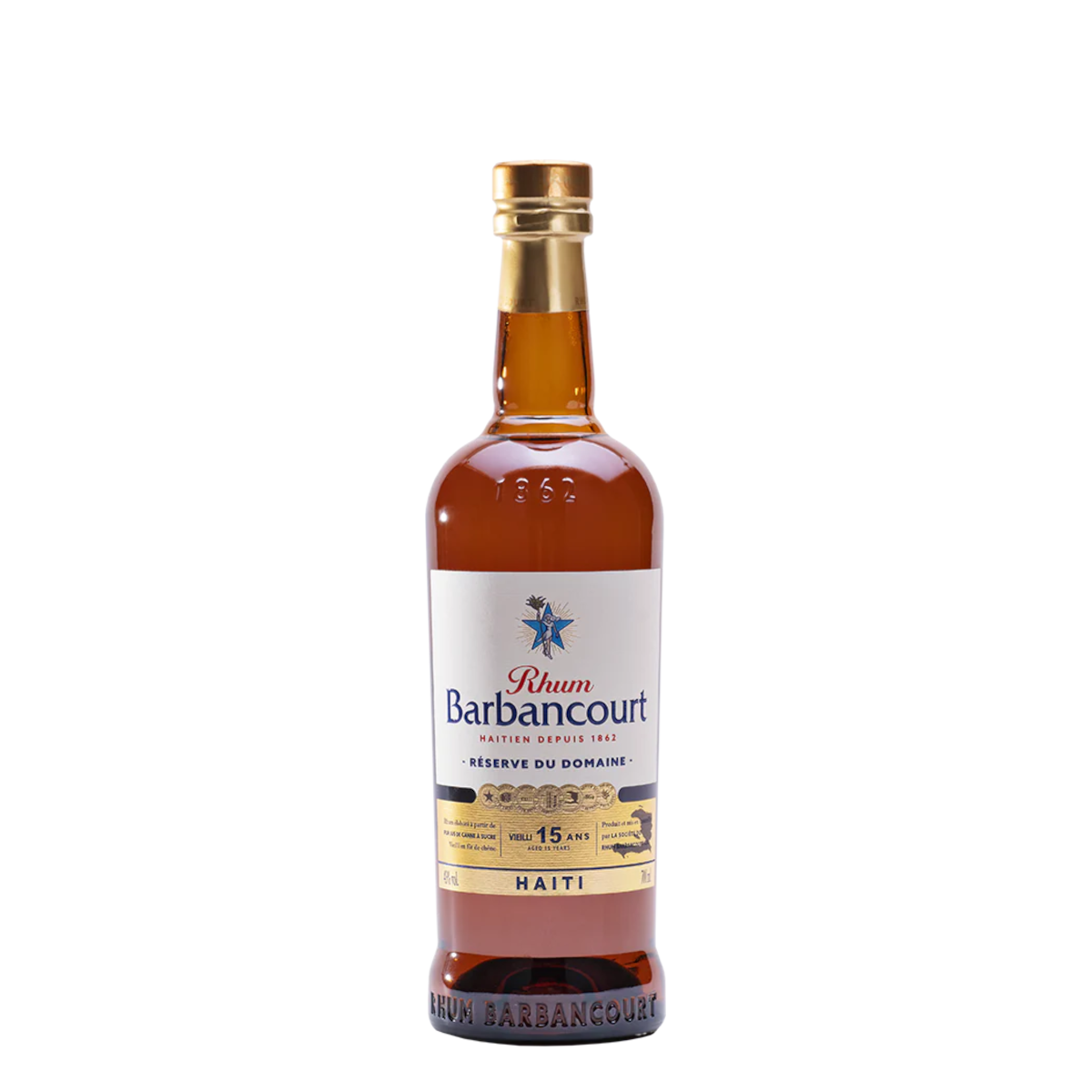Rhum Barbancourt Reserve du Domaine 15 Year Old Rum