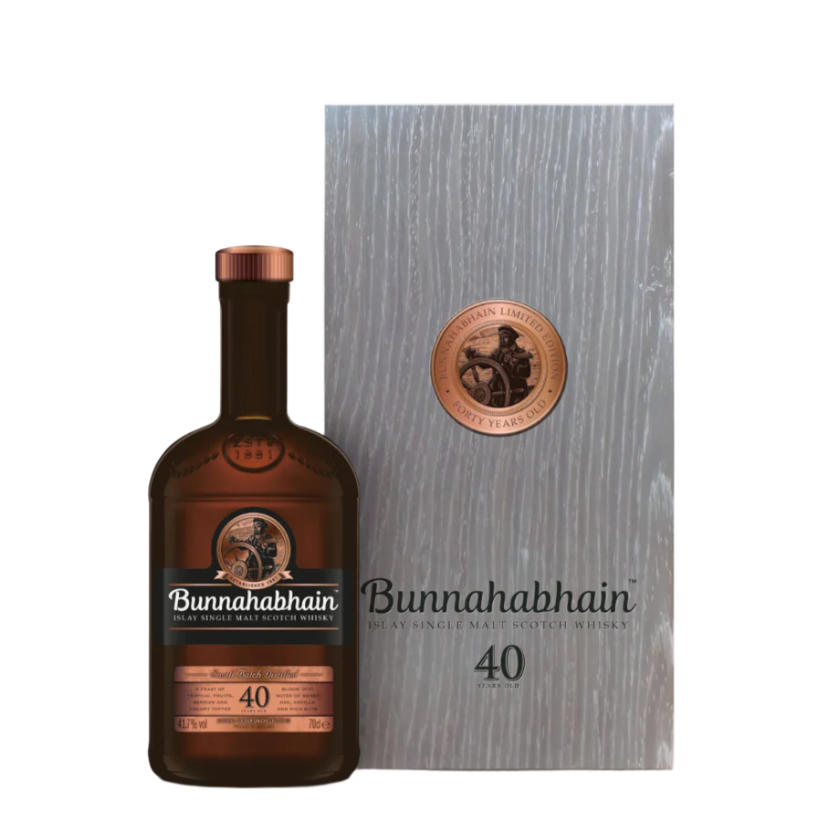 Bunnahabhain Limited Edition 40 Year Old Single Malt Scotch Whisky