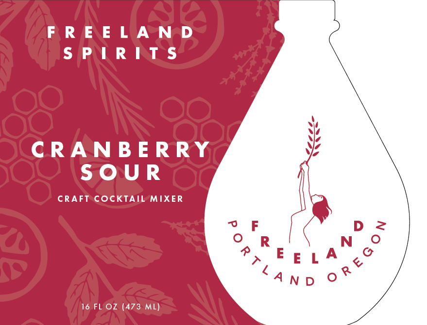 Freeland Cranberry Sour Cocktail Mixer