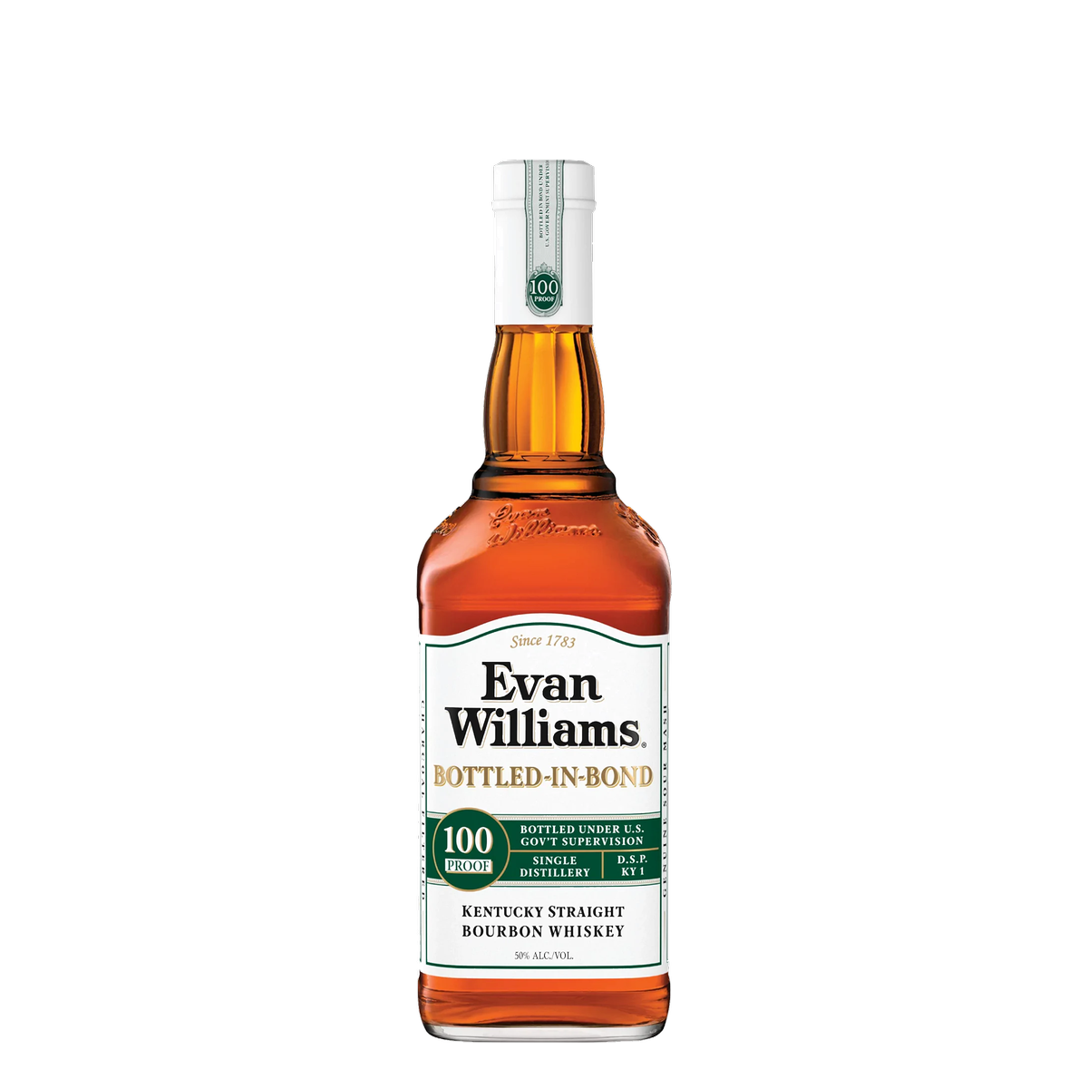 에반 윌리엄스 화이트 라벨 보틀드인본드 버번