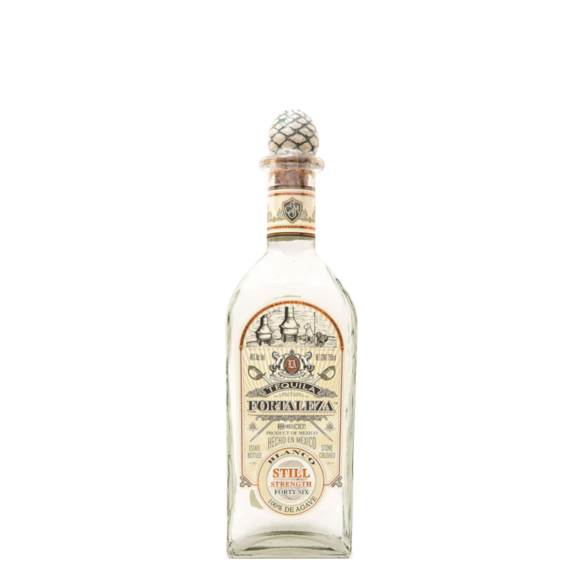 Fortaleza Los Abuelos Still Strength Tequila Blanco