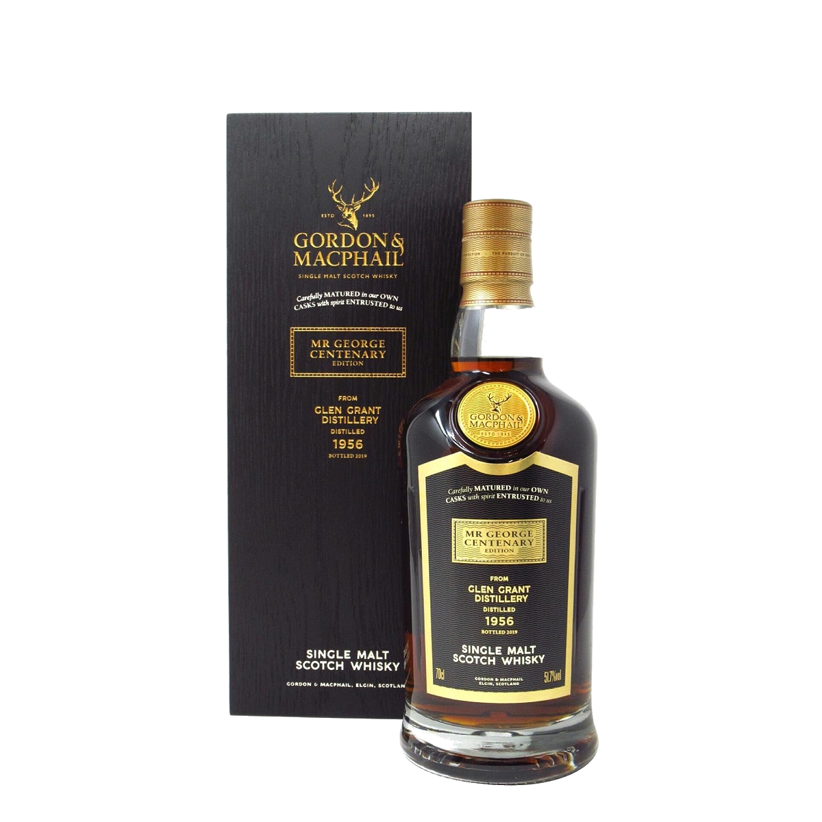1956 Gordon &amp; MacPhail Glen Grant 'Mr George Centenary Edition' 싱글 몰트 스카치
