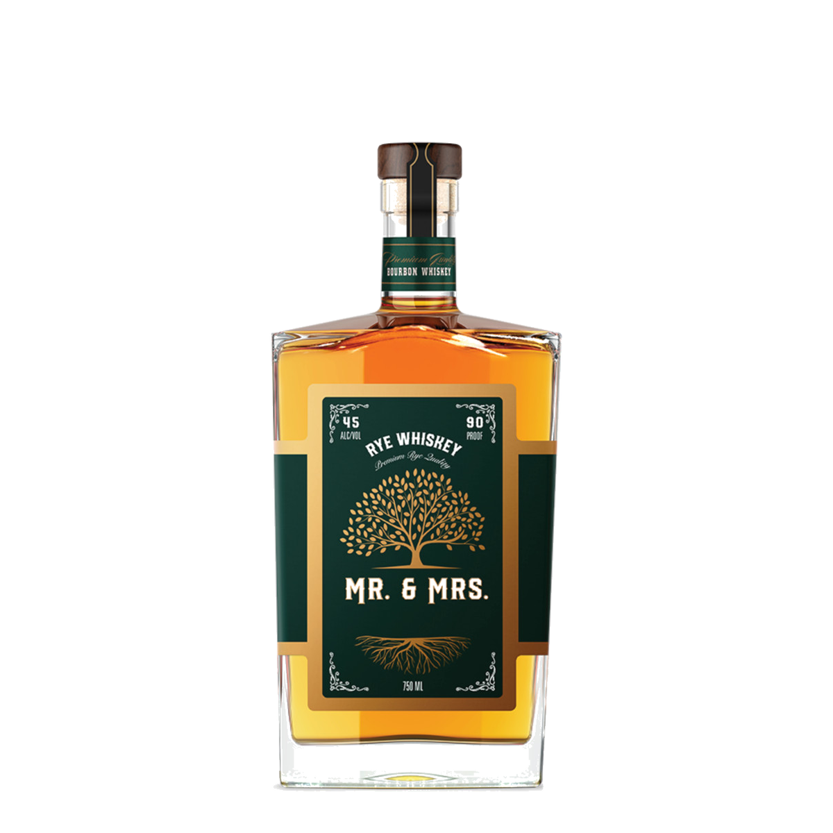 Mr. & Mrs. Bourbon Green Oak Tree Rye