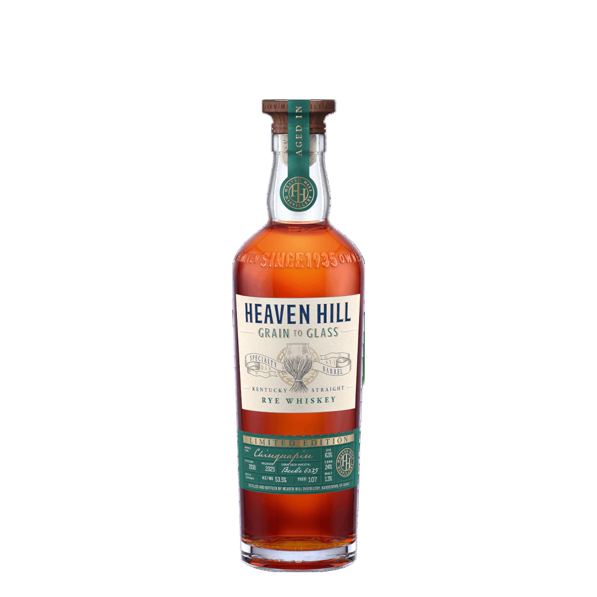 Heaven Hill Grain to Glass Speciality Barrel Chinquapin Oak Rye