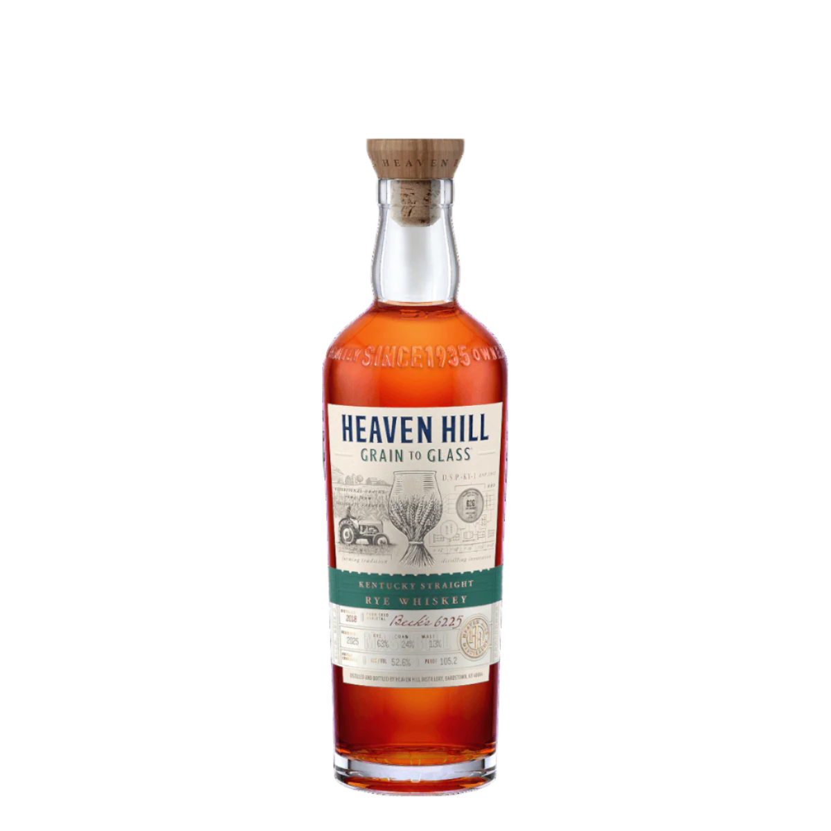 Heaven Hill Grain To Glass Rye Whiskey