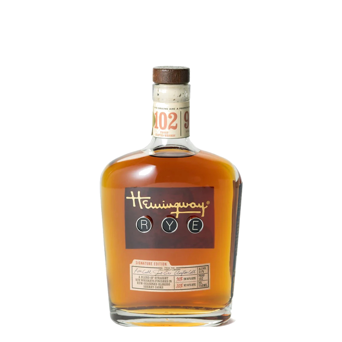 Hemingway Signature Edition Rye Whiskey