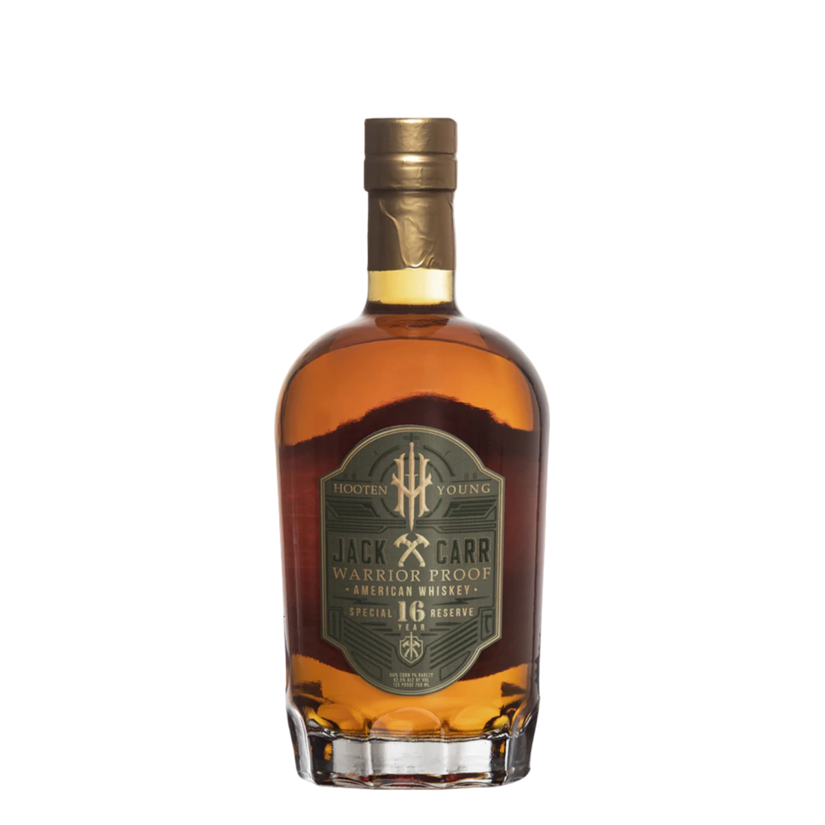 Hooten Young x Jack Carr Warrior PRoof Whiskey