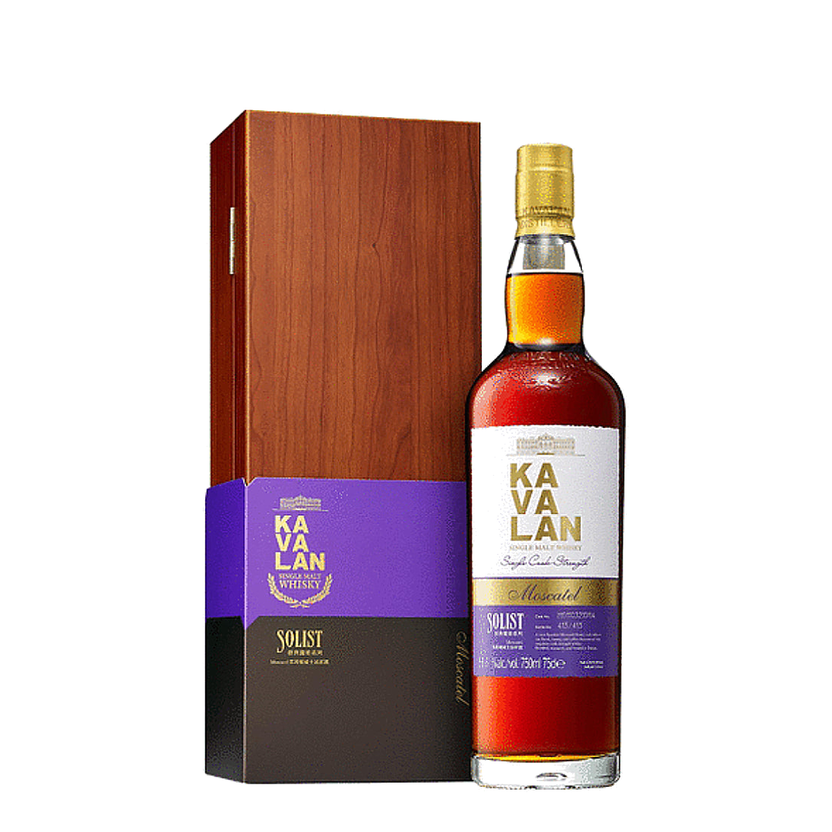 Kavalan Solist Moscatel Sherry Single Cask Strength Single Malt Whisky