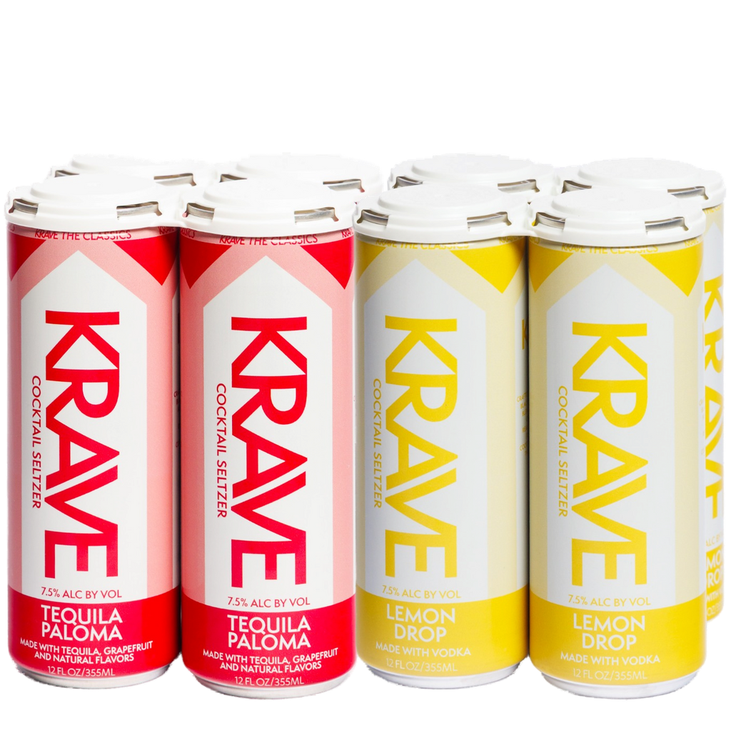 Krave Tequila Paloma + Lemon Drop Bundle (8PK)