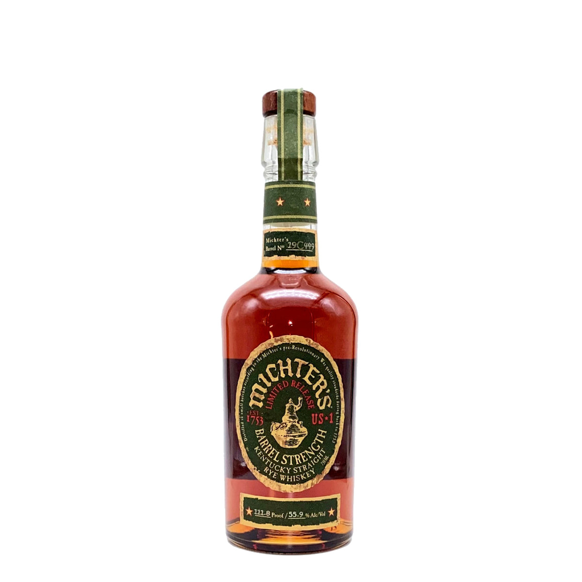 Michter's US-1 Limited Release Barrel Strength Rye