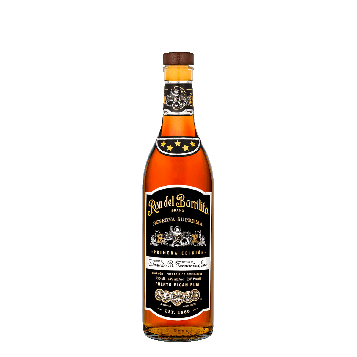Ron del Barrilito Reserva Suprema 5 Star Rum