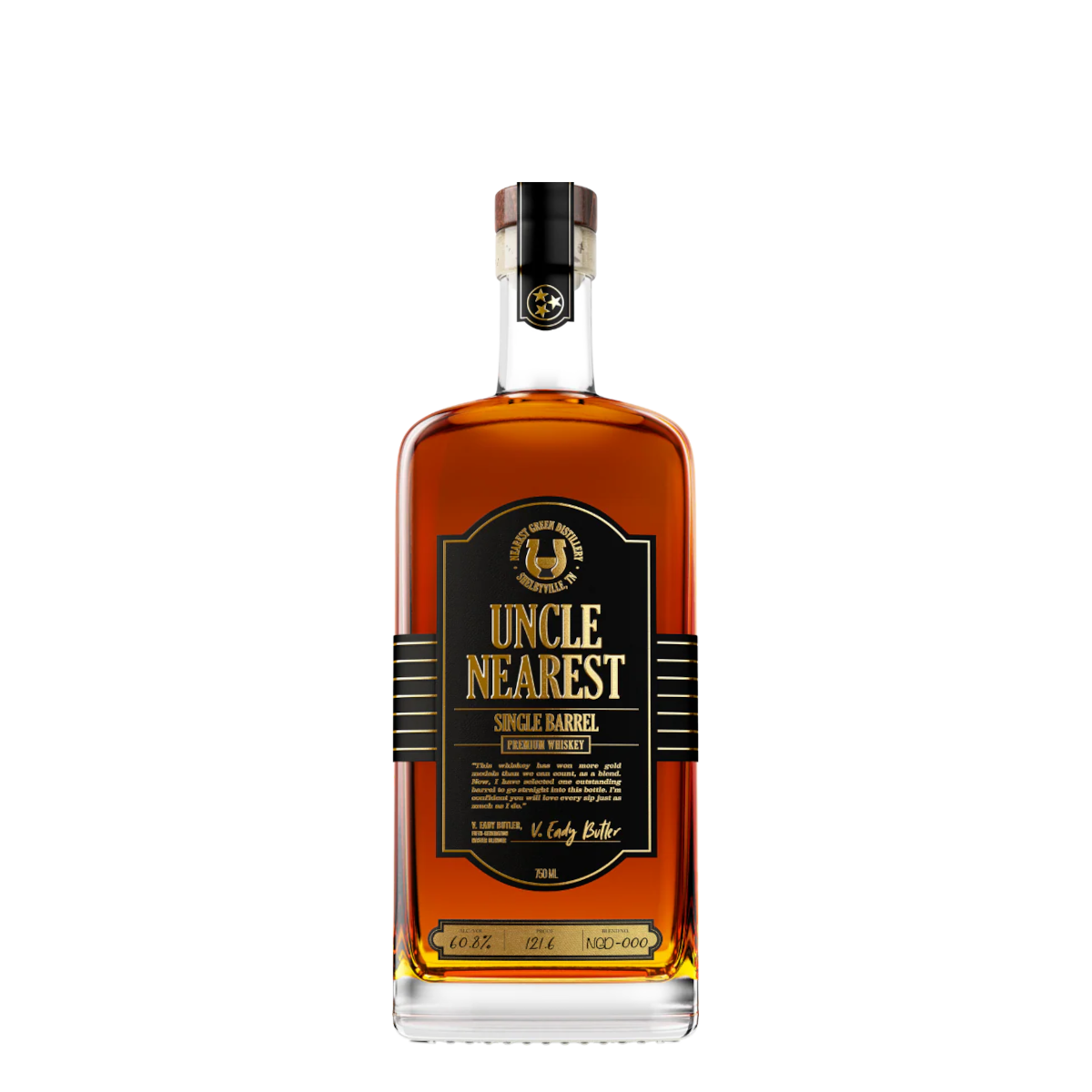 Uncle Nearest Single Barrel Premium Whiskey