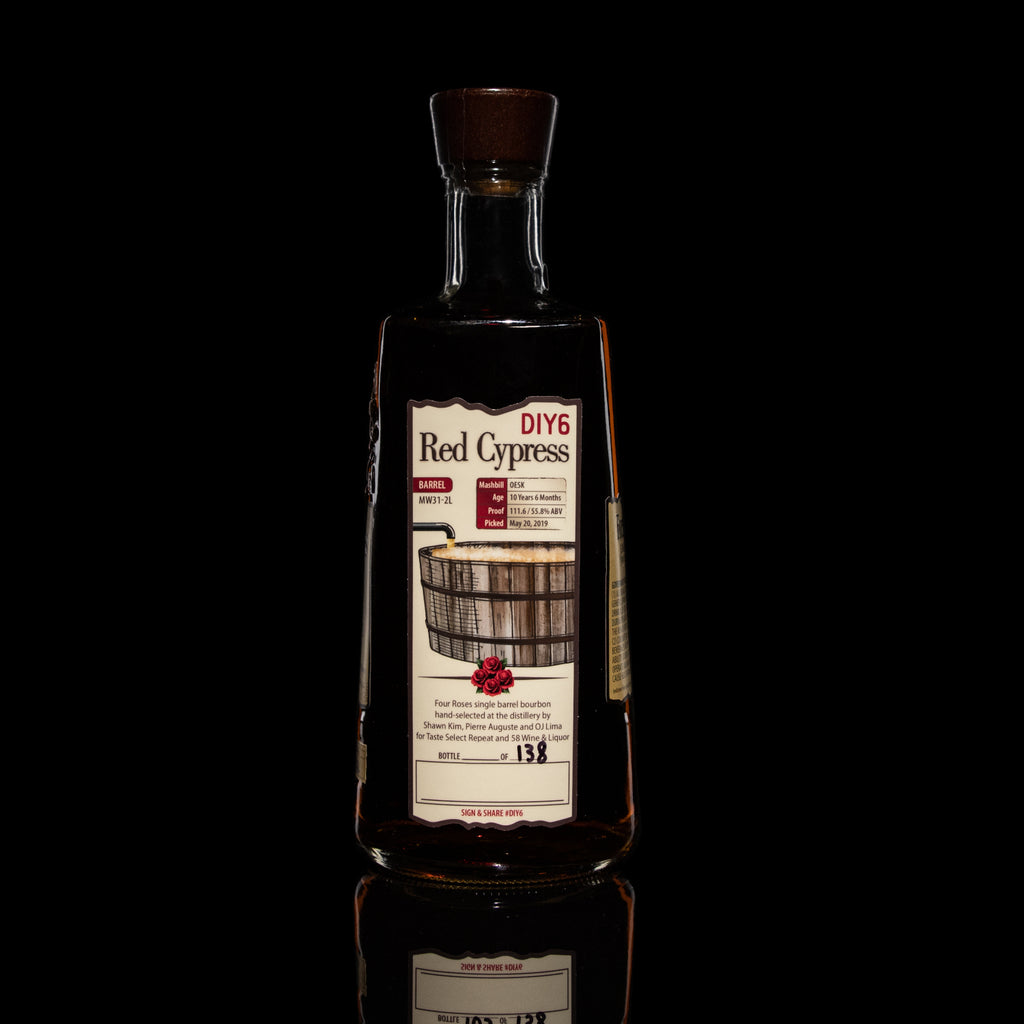 Four Roses Bourbon - DIY6 Red Cypress - Taste Select Repeat