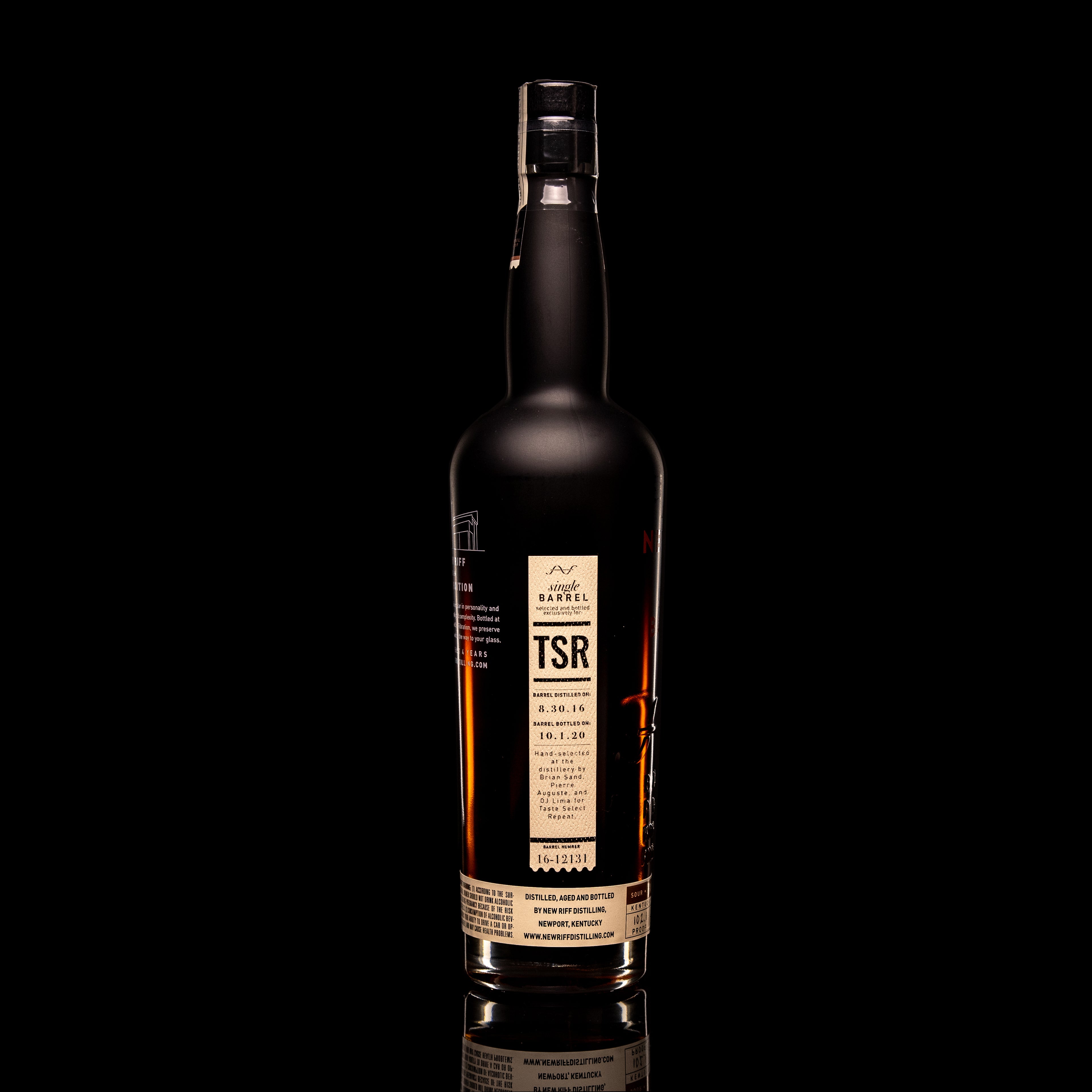 New Riff Bourbon - TSR Single Barrel 1 - Taste Select Repeat